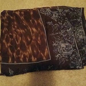 Versace multiprint fashion scarf